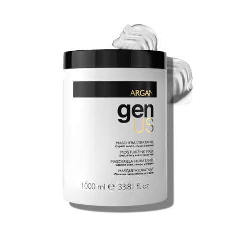 GENUS ARGAN maska nawilżająca do włosów suchych i kręconych 1 000 ml - 2