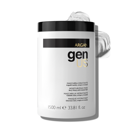 GENUS ARGAN maska nawilżająca do włosów suchych i kręconych 1 500 ml - 2