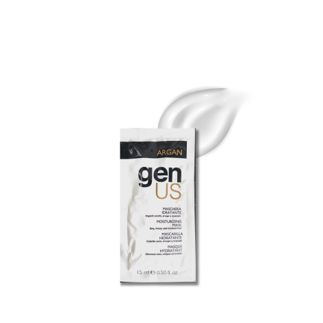GENUS ARGAN maska nawilżająca do włosów suchych i kręconych 15 ml - 2