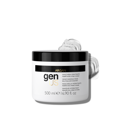 GENUS ARGAN maska nawilżająca do włosów suchych i kręconych 500 ml - 2