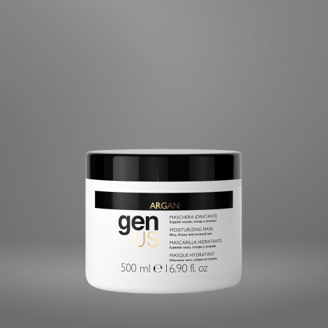 GENUS ARGAN maska nawilżająca do włosów suchych i kręconych 500 ml - 3