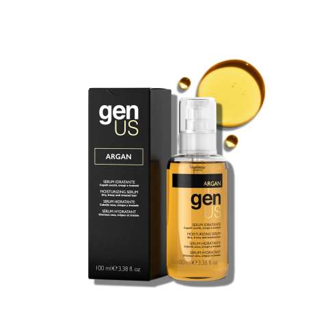GENUS ARGAN serum nawilżające do włosów suchych i kręconych 100 ml - 2