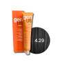 GENUS COLOR krem koloryzujący profesjonalna farba do włosów 100 ml | 4.29 - 2
