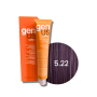 GENUS COLOR krem koloryzujący profesjonalna farba do włosów 100 ml | 5.22 - 2