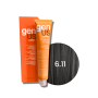 GENUS COLOR krem koloryzujący profesjonalna farba do włosów 100 ml | 6.11 - 2