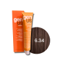 GENUS COLOR krem koloryzujący profesjonalna farba do włosów 100 ml | 6.34 - 2