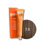 GENUS COLOR krem koloryzujący profesjonalna farba do włosów 100 ml | 7.3 - 2
