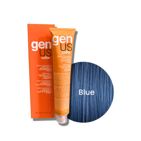 GENUS COLOR krem koloryzujący profesjonalna farba do włosów 100 ml | Blue