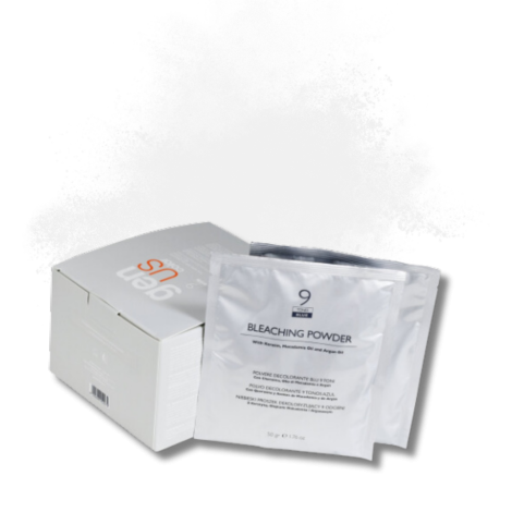GENUS DE COLOR 9 Tones Blue Bleaching Powder rozjaśniacz 9 tonów 8 x 50 g - 2