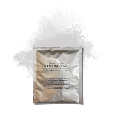 GENUS DE COLOR Blue Compact Bleaching Powder rozjaśniacz Niebieski 50 g - 2