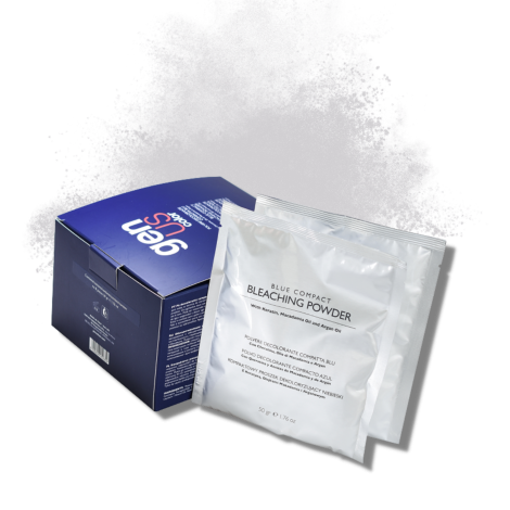 GENUS DE COLOR Blue Compact Bleaching Powder rozjaśniacz Niebieski 8 x 50 g - 2