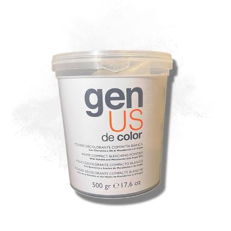 GENUS DE COLOR White Compact Bleaching Powder rozjaśniacz Biały 500 g - 2