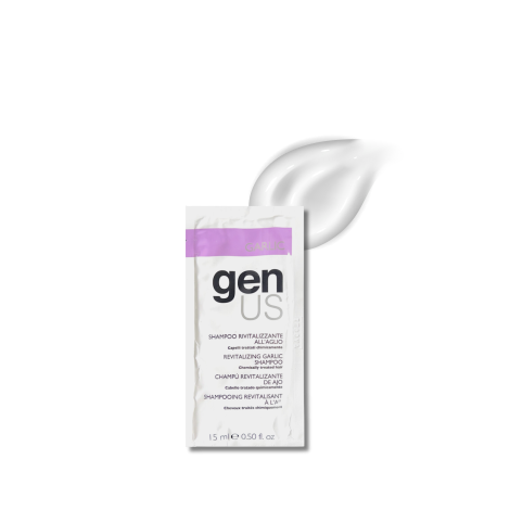 GENUS GARLIC szampon rewitalizujący z ekstraktem z czosnku 15 ml - 2