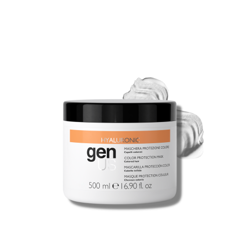 GENUS HYALURONIC maska wygładzająca do włosów farbowanych 500 ml - 2