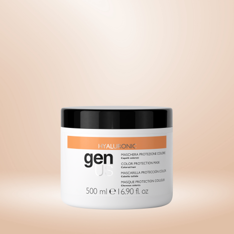 GENUS HYALURONIC maska wygładzająca do włosów farbowanych 500 ml - 3