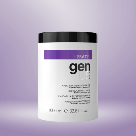 GENUS KERATIN maska regenerująca do włosów uszkodzonych 1 000 ml - 3