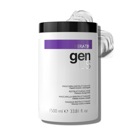 GENUS KERATIN maska regenerująca do włosów uszkodzonych 1 500 ml - 2