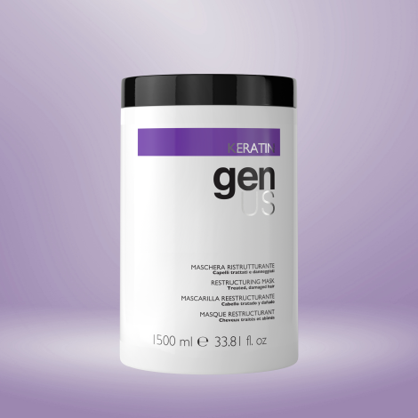 GENUS KERATIN maska regenerująca do włosów uszkodzonych 1 500 ml - 3