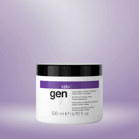 GENUS KERATIN maska regenerująca do włosów uszkodzonych 500 ml - 3