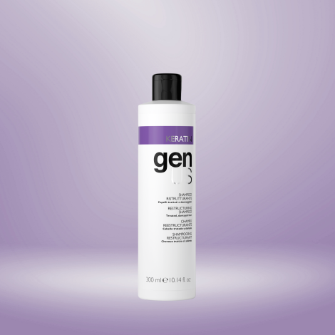 GENUS KERATIN szampon regenerujący do włosów uszkodzonych 300 ml - 3