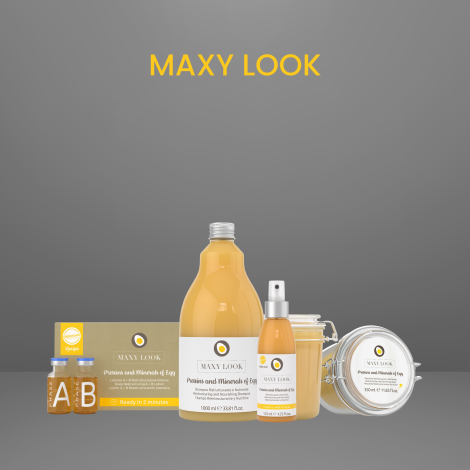 GENUS MAXY LOOK Egg Line balsam ampułki 5 x 20 ml faza A + 5 x 20 ml faza B - 4