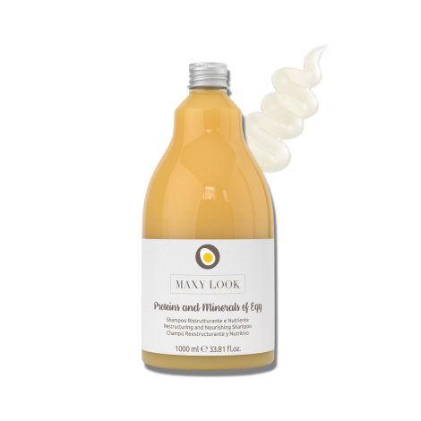 GENUS MAXY LOOK Egg Line szampon restrukturyzująco-odżywczy 1 000 ml - 2