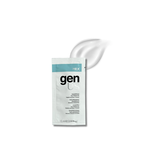 GENUS MILK szampon intensywnie odżywczy do włosów zestresowanych 15 ml - 2