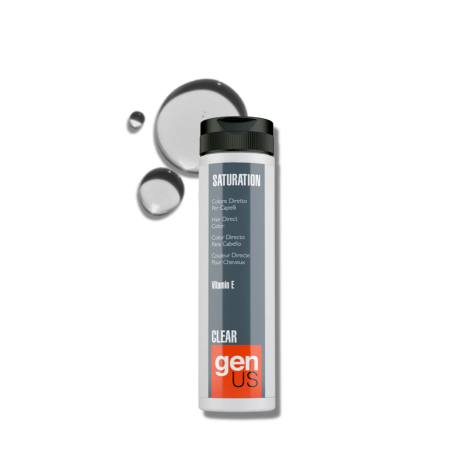 GENUS SATURATION toner koloryzujący w żelu bez amoniaku 150 ml | Clear - 2