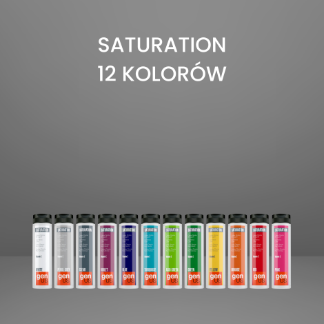 GENUS SATURATION toner koloryzujący w żelu bez amoniaku 150 ml | Pearl Gray - 4