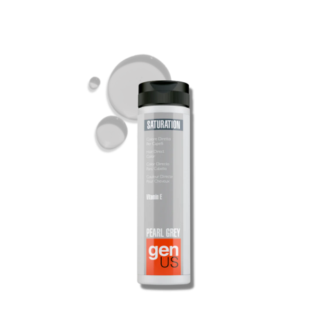 GENUS SATURATION toner koloryzujący w żelu bez amoniaku 150 ml | Pearl Gray - 2