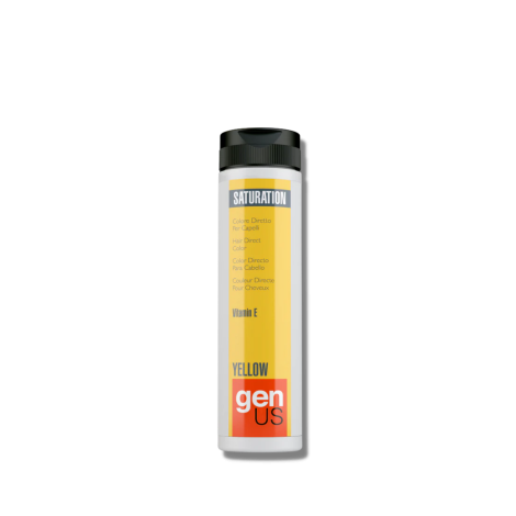 GENUS SATURATION toner koloryzujący w żelu bez amoniaku 150 ml | Yellow