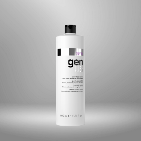 GENUS SILVER szampon do włosów neutralizujący żółty kolor 1 000 ml - 3