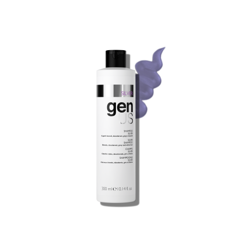 GENUS SILVER szampon do włosów neutralizujący żółty kolor 300 ml - 2