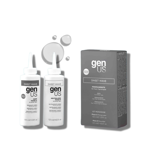 GENUS SWEET WAVE zestaw do trwałej ondulacji | lotion A 100 ml + B 120 ml - 2