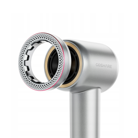 COSHARE HD10E Essence Ring pierścień z odżywką Skwalanem | Srebrny - 3