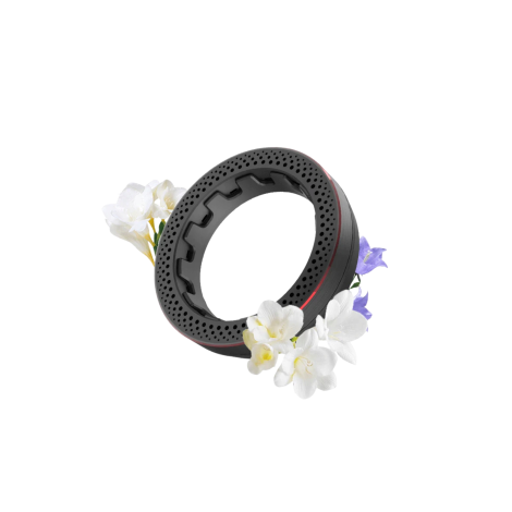 COSHARE HD10E Essence Ring pierścień z odżywką Skwalanem | Srebrny - 4