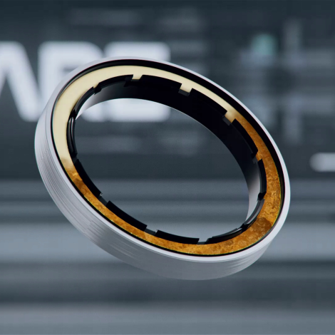 COSHARE HD10E Essence Ring pierścień z odżywką Skwalanem | Srebrny - 5