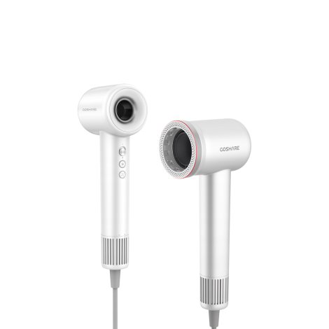 COSHARE HD10E SuperFlow1 suszarka do włosów 1600W + ION | Biała - 3