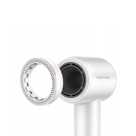 COSHARE HD10E SuperFlow1 suszarka do włosów 1600W + ION | Biała - 4