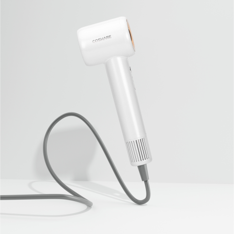 COSHARE HD10E SuperFlow1 suszarka do włosów 1600W + ION | Biała - 5