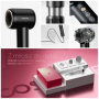 COSHARE HD10E SuperFlow1 suszarka do włosów 1600W + ION | Srebrna - 8