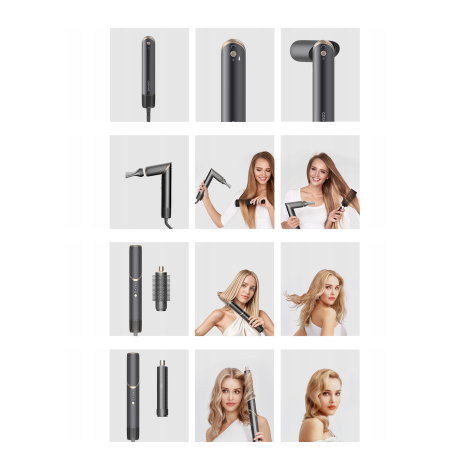 COSHARE HS30E InStyle multifunkcyjna suszarka do włosów 1000W | Kremowa - 5