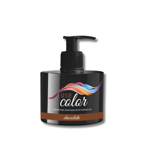 PROFIS USE COLOR odżywcza maska koloryzująca pigment 300 ml | Chocolate