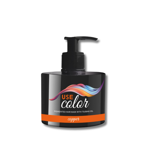 PROFIS USE COLOR odżywcza maska koloryzująca pigment 300 ml | Copper