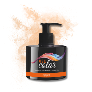 PROFIS USE COLOR odżywcza maska koloryzująca pigment 300 ml | Copper - image 2