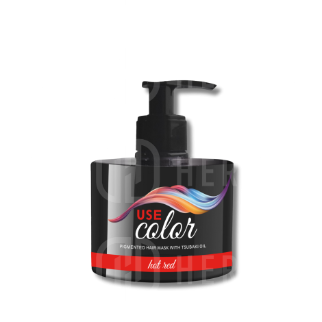 PROFIS USE COLOR odżywcza maska koloryzująca pigment 300 ml | Hot Red