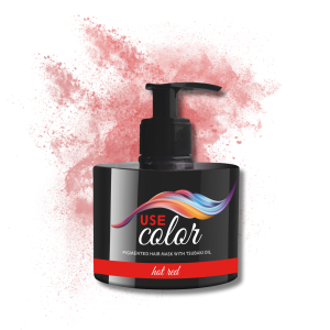 PROFIS USE COLOR odżywcza maska koloryzująca pigment 300 ml | Hot Red - image 2