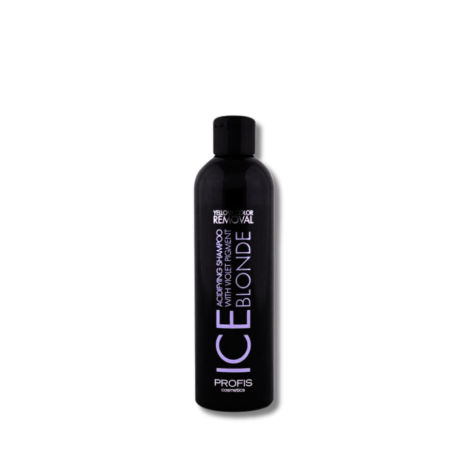 PROFIS ICE BLONDE szampon anty-żółty do włosów blond i siwych 250 ml