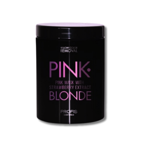 PROFIS PINK BLONDE odżywcza maska do włosów z różowym pigmentem 1000 ml