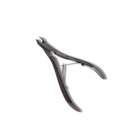 PROGLINE cążki do skórek tytanowe czarne poler 10cm ostrze 3mm | CN112.TK